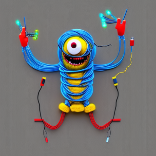 Listia Digital Collectible: Wire Monster