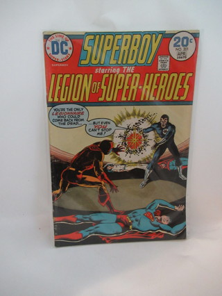 SUPERBOY starring THE LEGION OF SUPER-HEROES NO.201