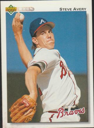 1992 Upper Deck Steve Avery Atlanta Braves #475