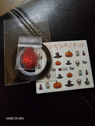 Halloween nail art set#2