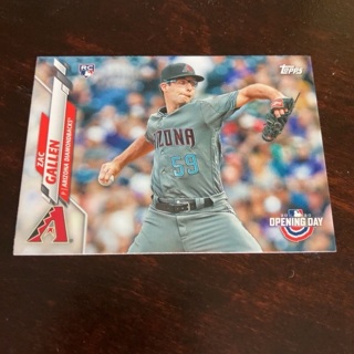 2020 Topps Opening Day - [Base] #16  Zac Gallen