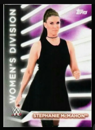 2021 Topps WWE Women's Division - Stephanie McMahon Roster Insert