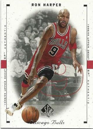 1999 UPPER DECK SP AUTHENTIC RON HARPER CARD