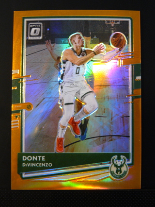 2020-21 Donruss Optic #68 Donte DiVincenzo (Bucks) S/N #089/199