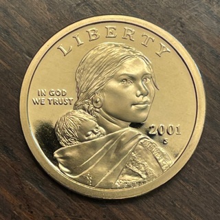 2001 Sacagawea Dollar DCAM Proof 