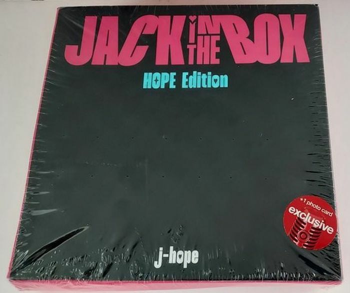 Free: Sealed J-HOPE Jack In The Box ~ Hope Edition CD / Book / Card / Poster +