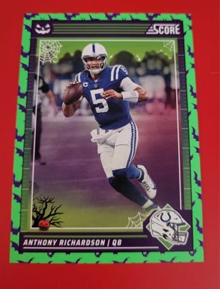 2024 Panini Halloween Anthony Richardson card Indianapolis Colts