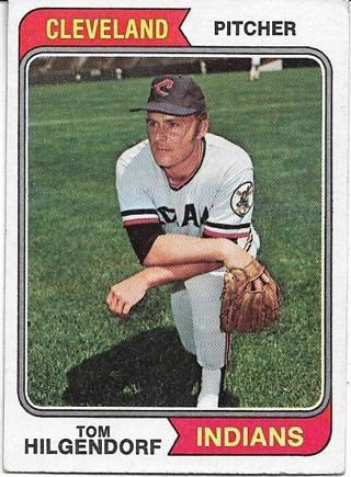 1974 TOPPS TOM HILGENDORF CARD