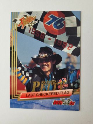 Richard Petty - 1993 Wheels Rookie Thunder #96 - NASCAR star - MINT CARD