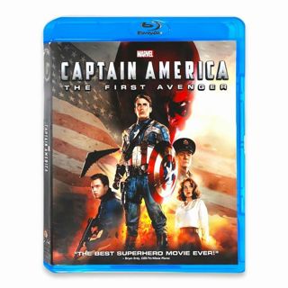 CAPTAIN AMERICA BLU-RAY DVD DISKS BUNDLE