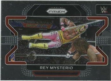 2022 Prizm WWE Hall of Famer Rey Mysterio #98!