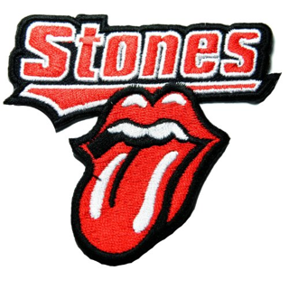 1 NEW Rolling Stones IRON ON Patch Badge Music Band Patch Clothing Embroidery Applique