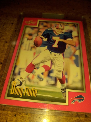 Two card lot football  Doug flutie