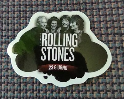 New rolling Stones laptop sticker Young Mick Jagger rock band