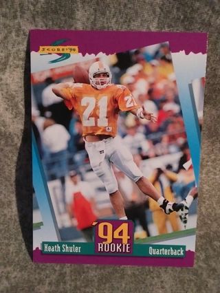 Football Trading Card Heath Shuler