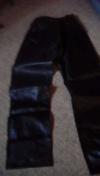 Men's leather pants