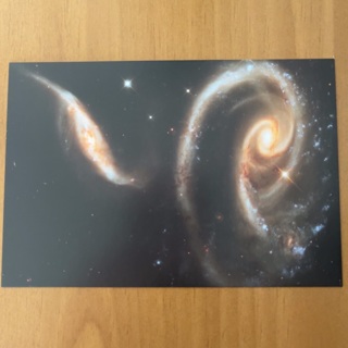 ARP 273 Galaxy Duo Postcard 