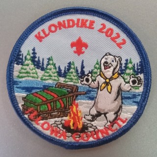 2022 Klondike Illowa Council boy scout scouts bsa patch 