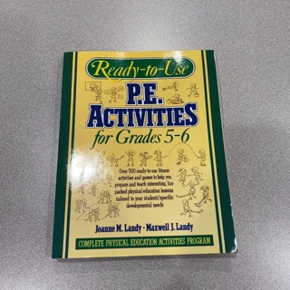 Ready To Use PE Activities For Grades 5-6