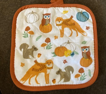 Fall Friends Potholder (New)