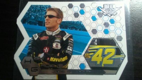 2004 NASCAR/HIGH GEAR WHEELS /HIGH GROOVE DIE CUT JAMIE MCMURRAY RACING CARD# HG 16/27