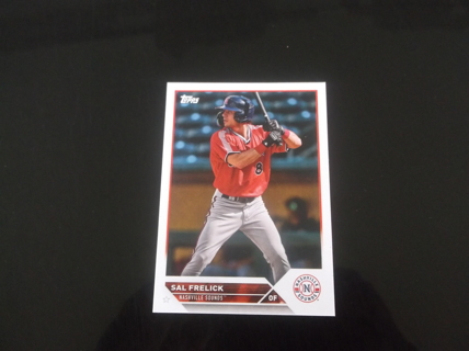 2023 Pro Debut Base    Sal Frelick  card  #   pd -  174 Nashville Sounds