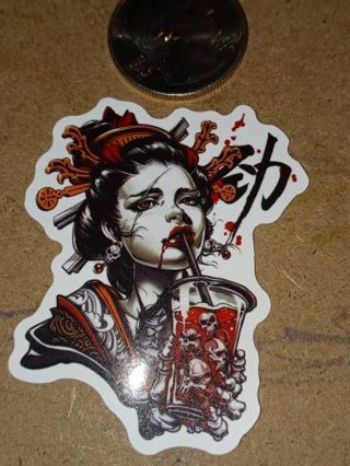 Cool one new nice vinyl lab top sticker no refunds regular mail high quality!