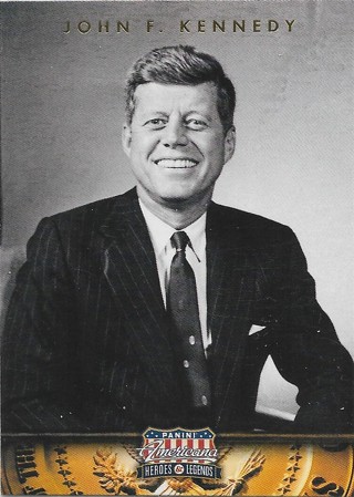 2012 Americana Heroes and Legends #35 John F. Kennedy