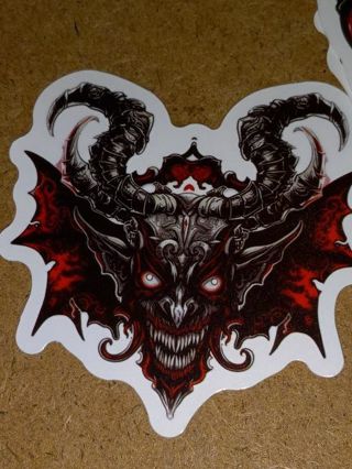 Cool one new vinyl lap top sticker no refunds regular mail very nice quality