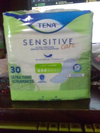 Tena Sensitive Ultra Thins 30 Pack