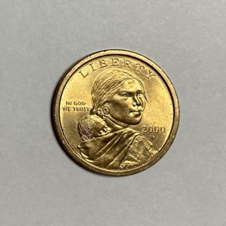 Sacagawea Golden Dollar Coin!