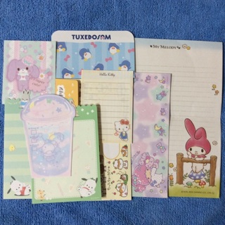 10 Sanrio Characters Stationery Envelope Memo Sheets Kawaii Japan