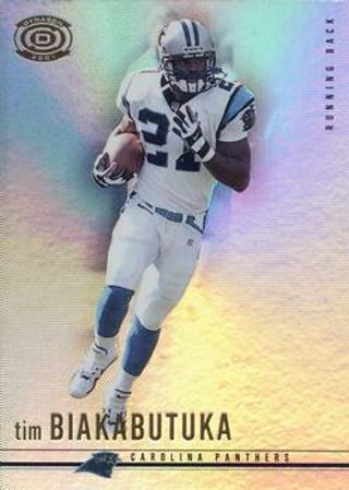 Tradingcard - 2001 Pacific Dynagon #13 - Tim Biakabutuka - Carolina Panthers