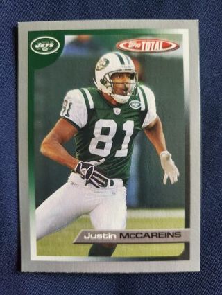 2005 Topps Total Silver Justin McCarens