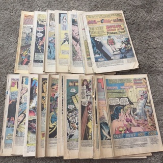 *LOT* of Rare Vintage DC & Marvel Comics