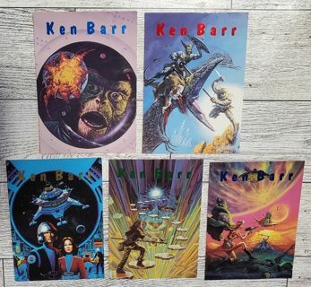 5 Ken Barr 1994 Cards