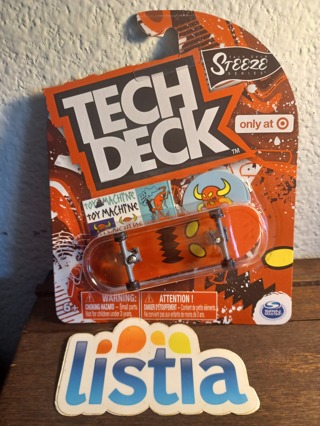 NEW 2024 Ultra Rare Red Toy Machine Tech Deck Steez 