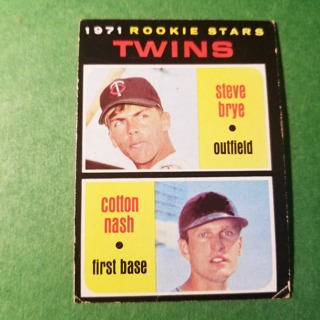 1971 Topps Vintage Baseball Card # 391 - 1971 ROOKIE STARS - TWINS - EXMT/NRMT 