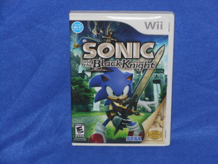 NINTENDO Wii SONIC AND THE BLACK KNIGHT