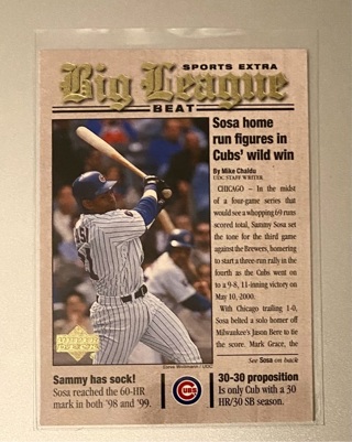 Sammy Sosa insert