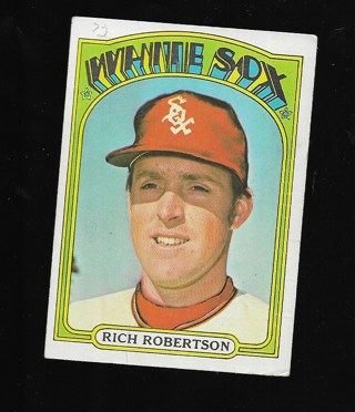 1972 TOPPS RICH ROBERTSON #618