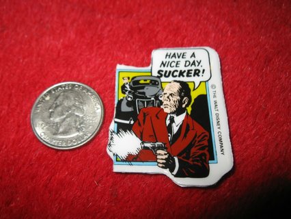 1990 Dick Tracy Movie Refrigerator Magnet: Pruneface in action