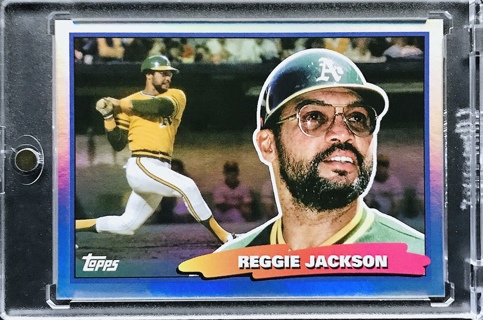Reggie Jackson - 2022 Topps Archives '88 Topps Big Foil #88BF-38 - Oakland Athletics [AA032]