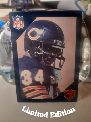 1988 Walter Payton Limited Edition Bears