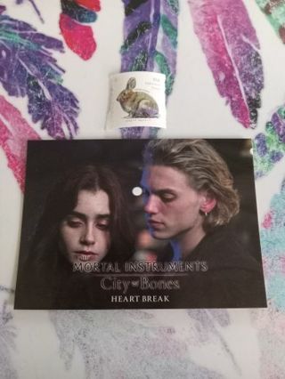 2013 The Imortal Instruments City Of Bones Card