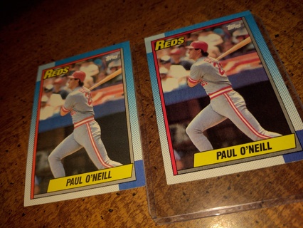 Two card lot baseball veteran Paul O' Neil