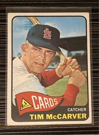 Tim McCarver 1965 Topps