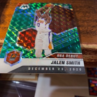 2020-21 panini prizm mosaic Camo nba debut jalen smith rookie basketball card 