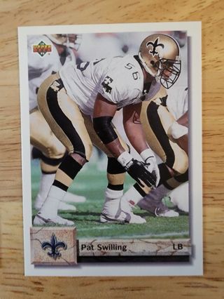 92 Upper Deck Pat Swilling #188