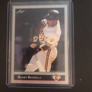 1992 Leaf Barry Bonds #275a